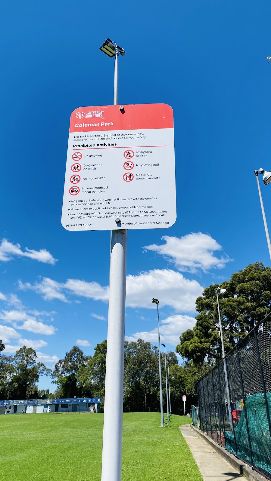 Coleman Park | 25 Rabaul Rd, Georges Hall NSW 2198, Australia | Phone: 0405 521 181