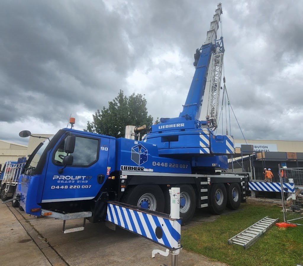 Prolift17 Crane Hire | 50 Overett Ave, Kemps Creek NSW 2178, Australia | Phone: 0448 220 007