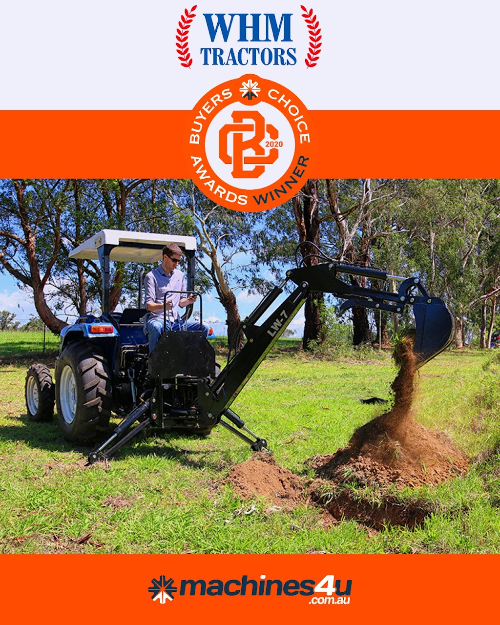 WHM Tractors | store | 11-17 Anne St, St Marys NSW 2760, Australia | 1300851600 OR +61 1300 851 600