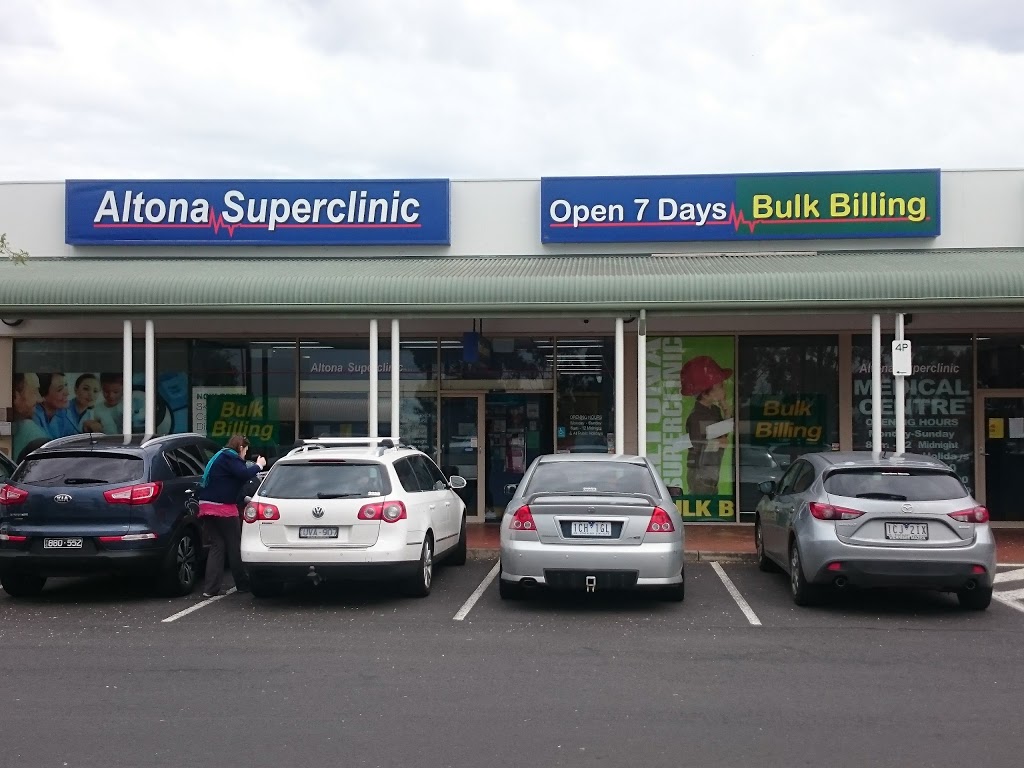 Altona Superclinic (1 Central Ave) Opening Hours