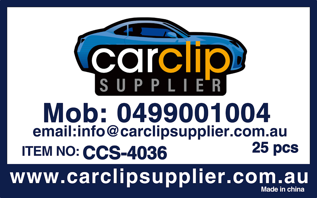 Car Clip Supplier | 15 Tomki Dr, Casino NSW 2470, Australia | Phone: 0499 001 004