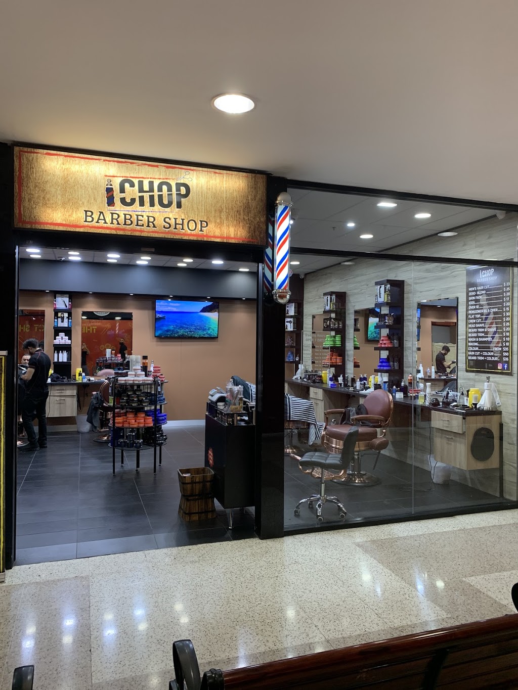 I Chop Barber Shop | hair care | Shop 26, Glenquarie Town Centre, Cnr Victoria Road &, Brooks St, Macquarie Fields NSW 2564, Australia | 0298295483 OR +61 2 9829 5483