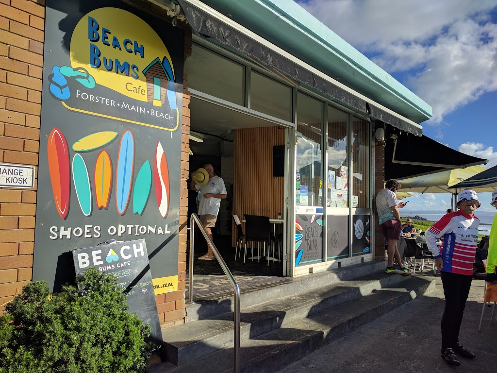 Beach Bums Cafe | cafe | Beach St & North Street, Forster NSW 2428, Australia | 0265552840 OR +61 2 6555 2840