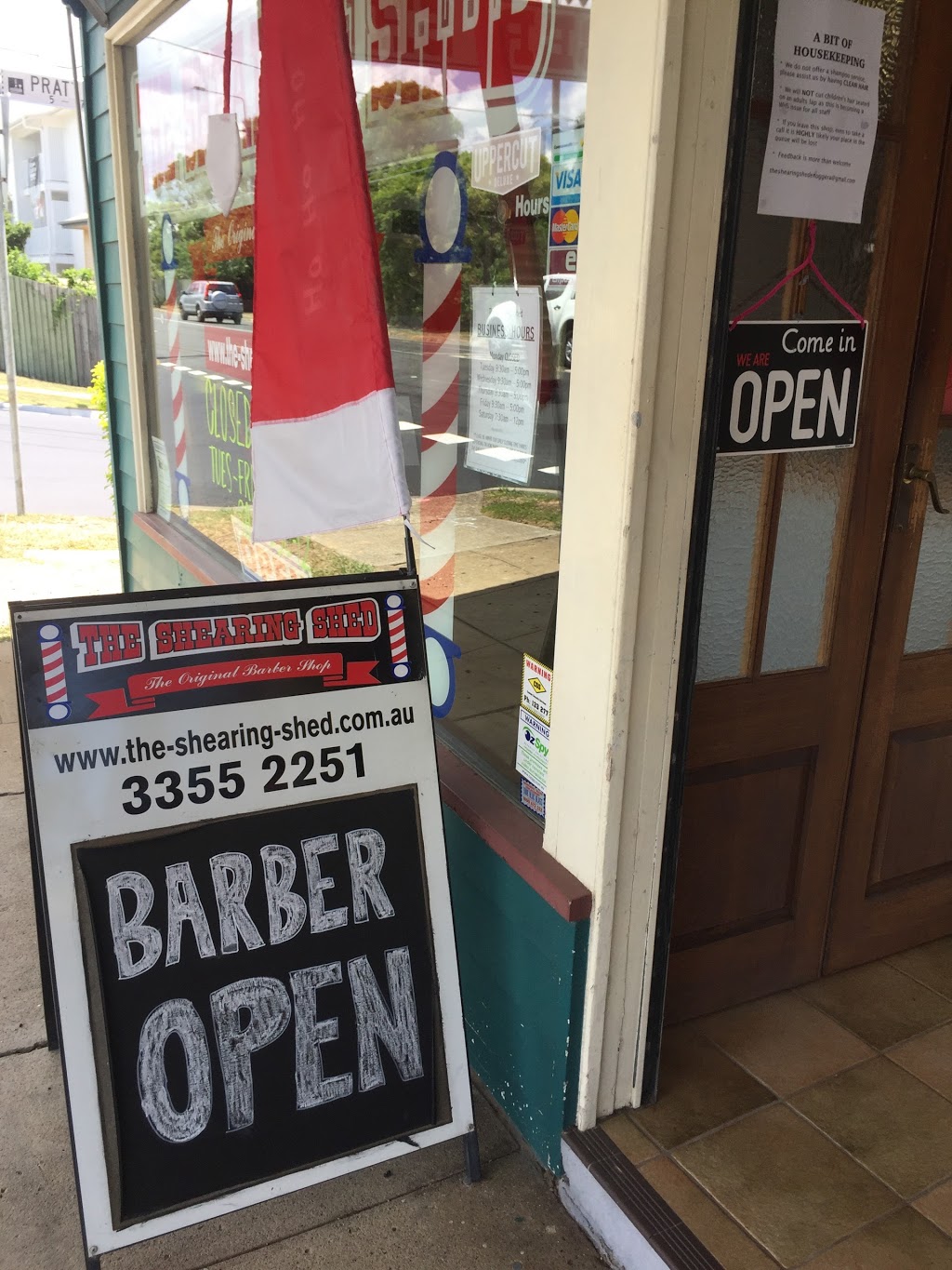 THE SHEARING SHED THE ORIGINAL BARBER SHOP | 159 Samford Rd, Enoggera QLD 4051, Australia | Phone: (07) 3355 2251