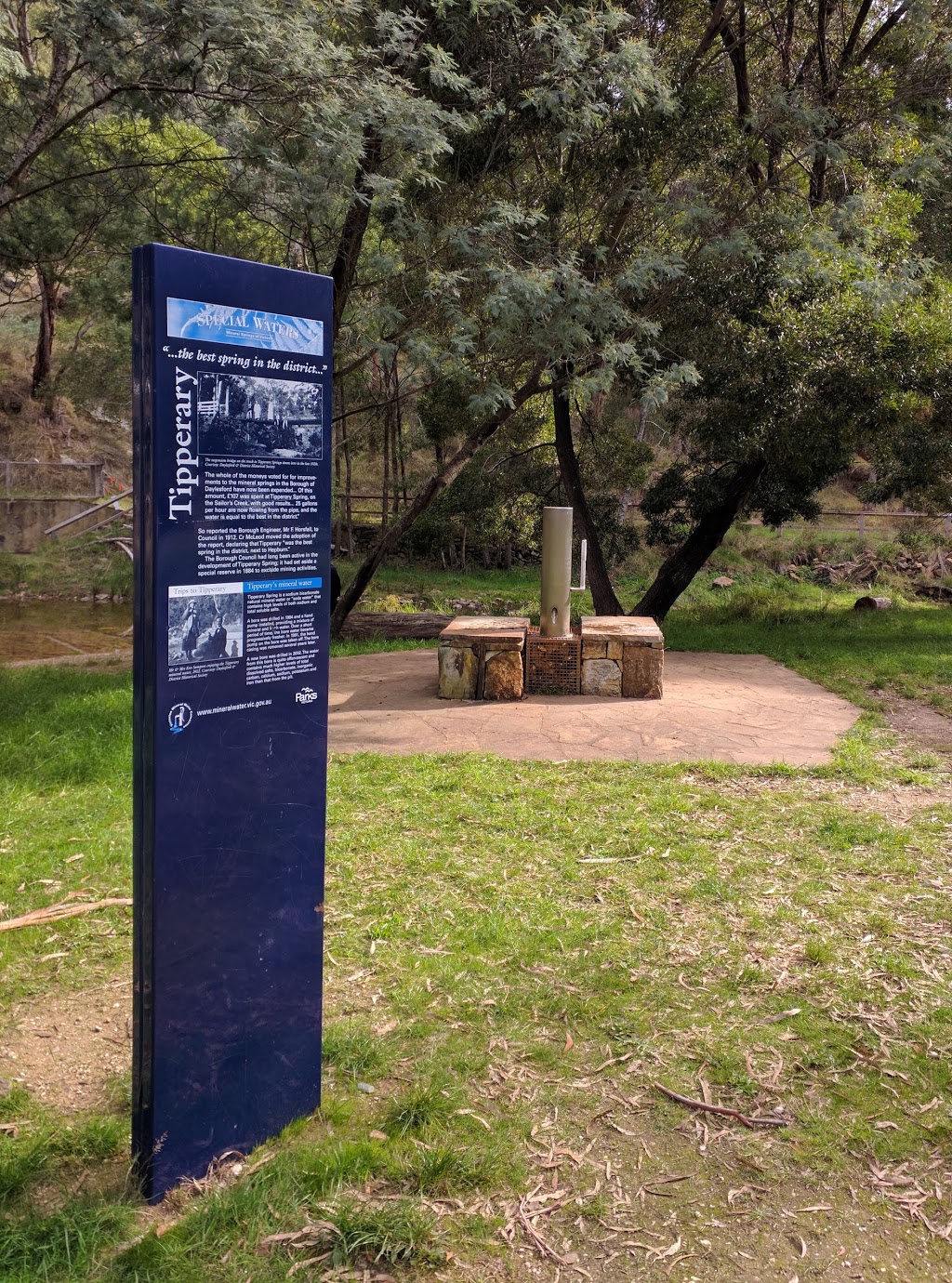 Tipperary Springs Picnic Area | park | Tipperary Springs Rd, Daylesford VIC 3460, Australia