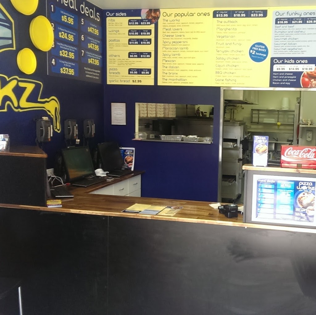 Pizza Workz Kallangur | meal takeaway | Lillybrook Shopping Village, 118 Old Gympie Rd, Kallangur QLD 4503, Australia | 0731424454 OR +61 7 3142 4454