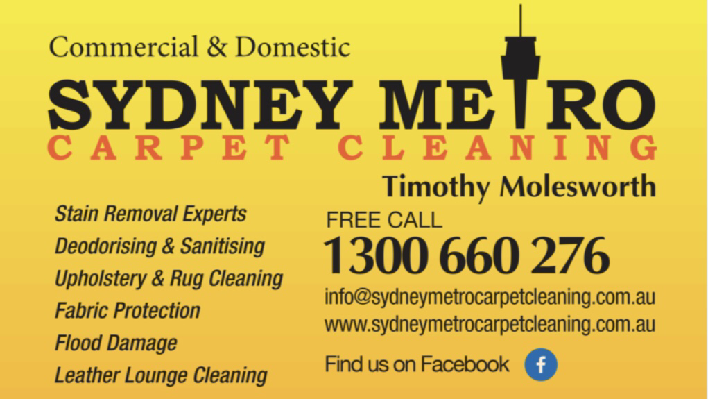 Sydney Metro Carpet Cleaning | 59 gasgoigne Road, Birrong NSW 2143, Australia | Phone: 1300 660 276