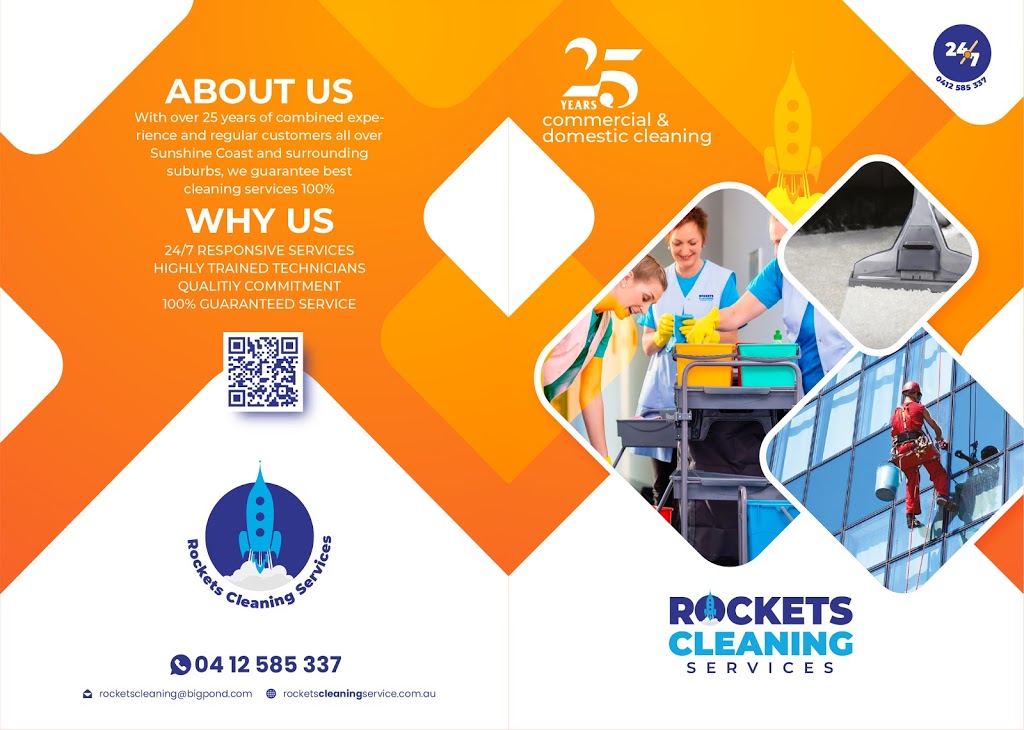Rockets Cleaning Services |  | 15 Peppermint Cres, Sippy Downs QLD 4556, Australia | 0412585337 OR +61 412 585 337