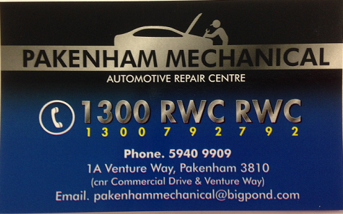 Pakenham Mechanical | car repair | 1A Venture Way, Pakenham VIC 3810, Australia | 1300792792 OR +61 1300 792 792