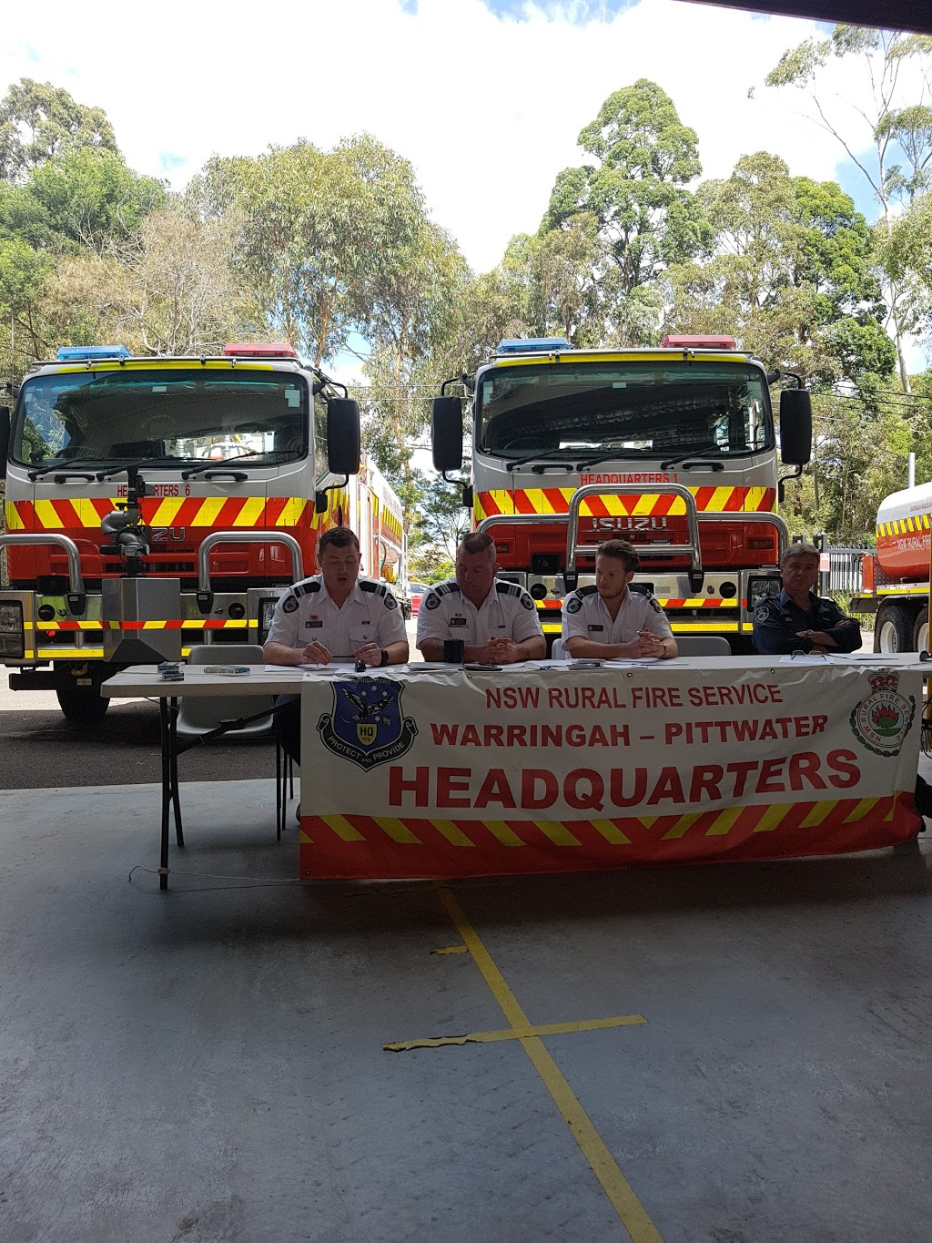 Warringah Pittwater Headquarters Brigade. | fire station | 1A Kamber Rd, Terrey Hills NSW 2084, Australia | 0294502222 OR +61 2 9450 2222