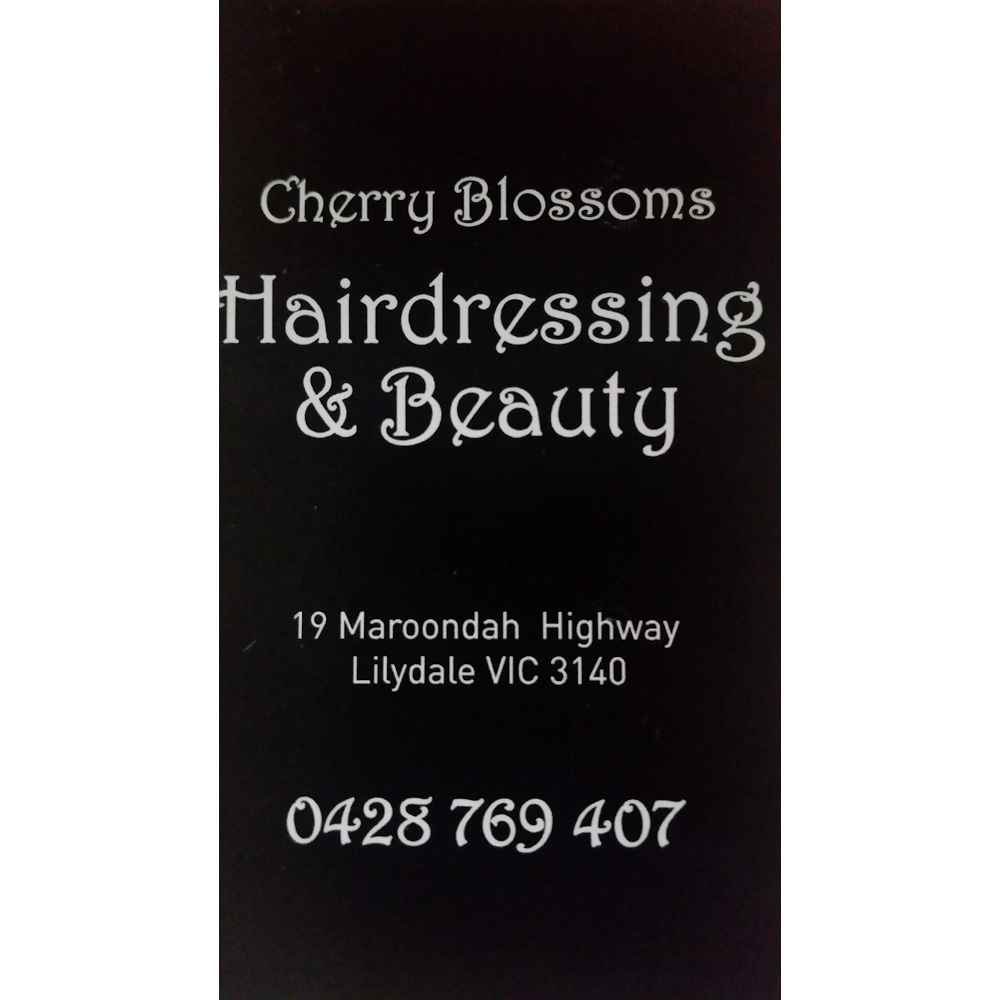 Cherry Blossoms Hairdressing and Beauty | 19 Maroondah Hwy, Lilydale VIC 3140, Australia | Phone: (03) 9735 9888