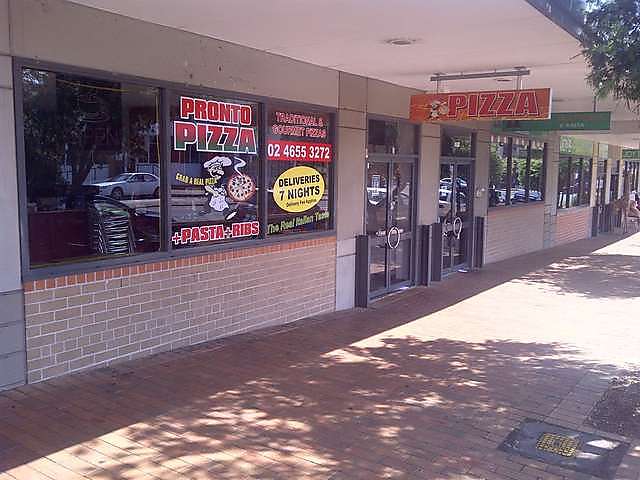 Pronto Pizza | restaurant | 7/1-15 Murray St, Camden NSW 2570, Australia | 0246553272 OR +61 2 4655 3272