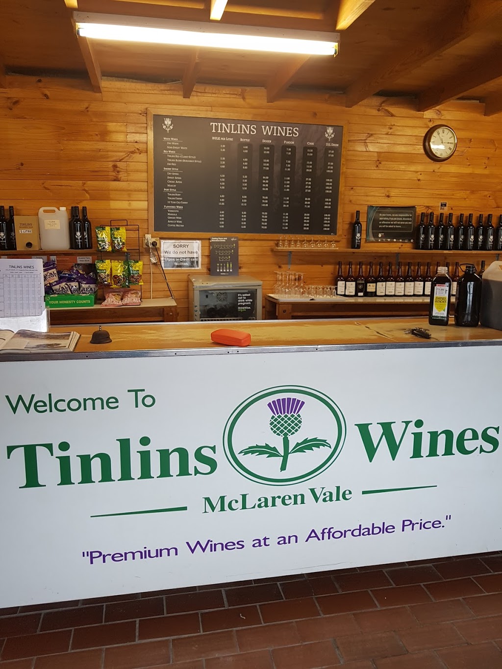 Tinlins Winery Cellar Door | store | 271 Kangarilla Rd, McLaren Flat SA 5171, Australia | 0883238649 OR +61 8 8323 8649