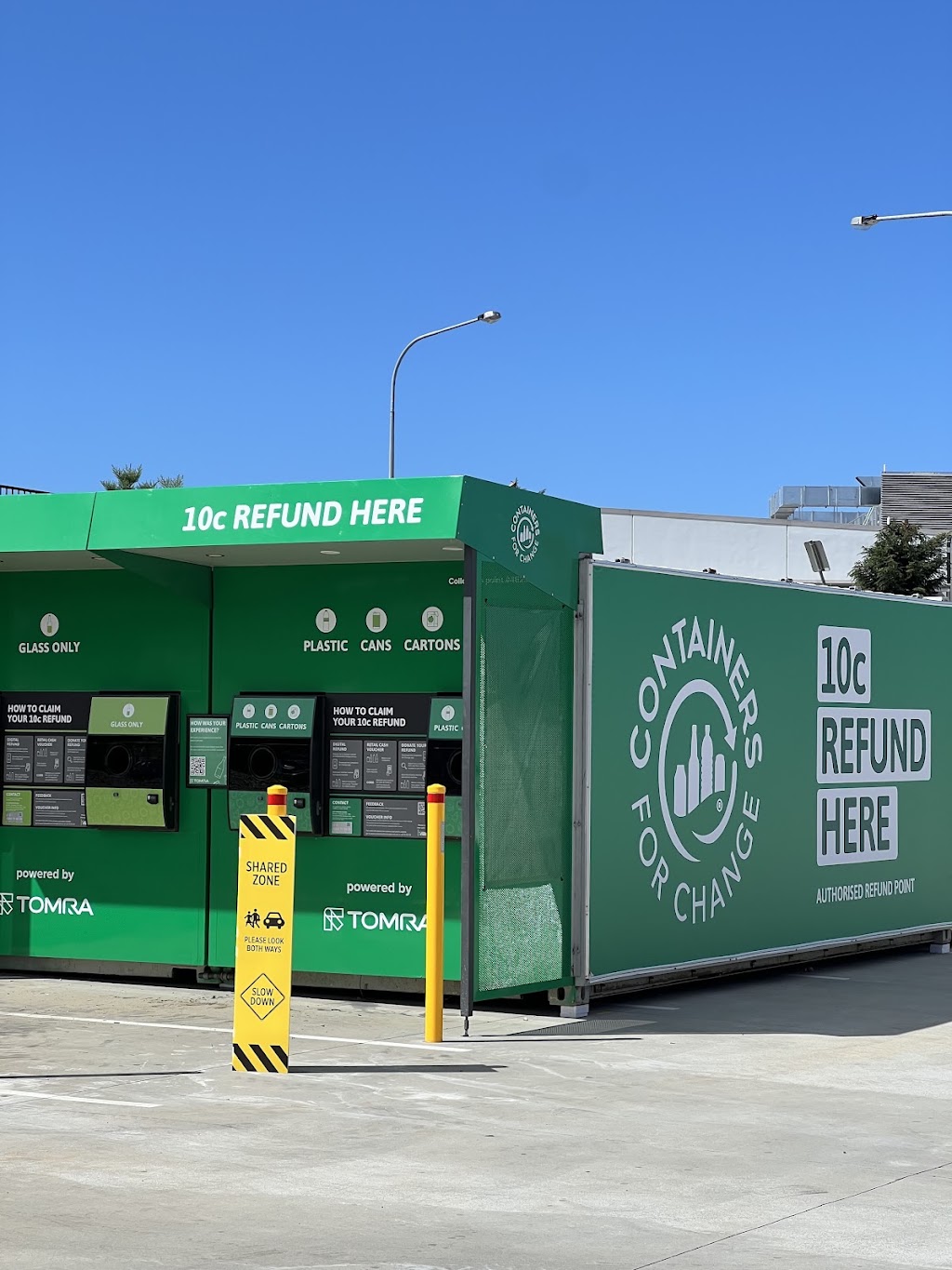 Containers for Change- TOMRA Big Fish Junction | 459 Pumicestone Rd, Caboolture QLD 4510, Australia | Phone: 1300 118 888