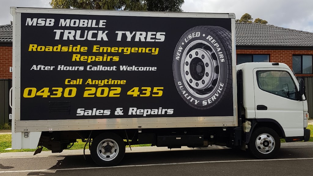 MSB Mobile Truck Tyres Melbourne | 2/14 Howard St, Altona Meadows VIC 3028, Australia | Phone: 0430 202 435