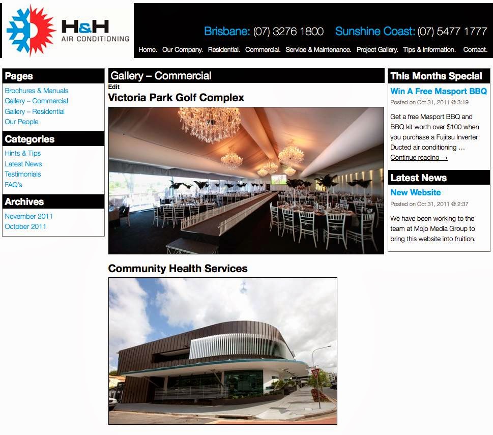 H&H Air Conditioning Sunshine Coast | 1/25 Runway Dr, Marcoola QLD 4564, Australia | Phone: (07) 5477 1777