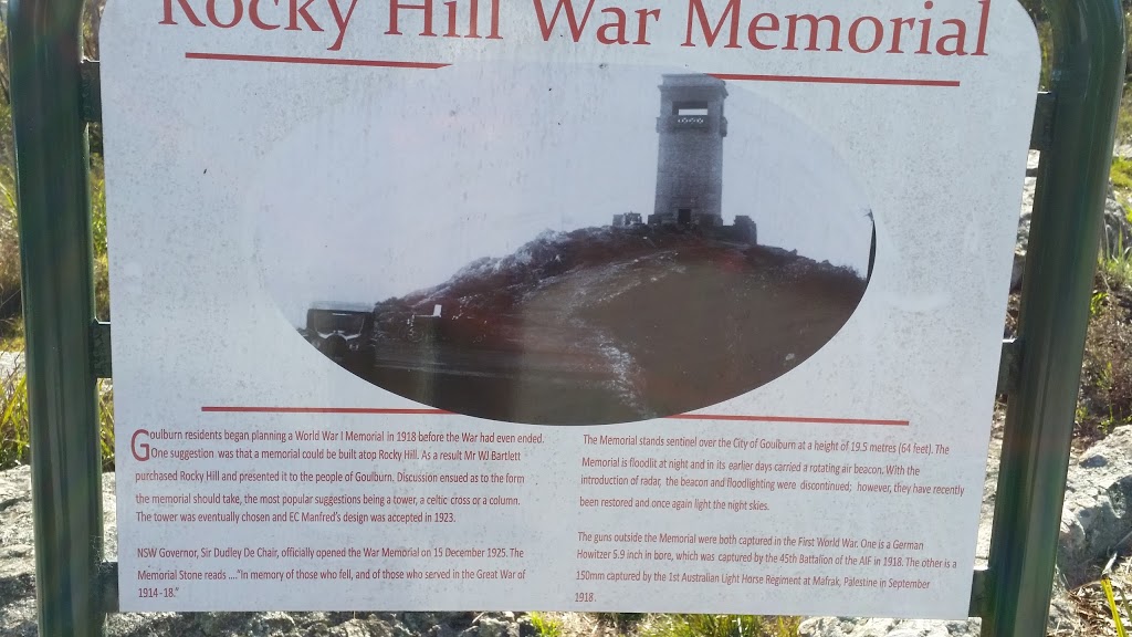 Rocky Hill War Memorial and Museum | museum | Memorial Rd, Goulburn NSW 2580, Australia | 0248234840 OR +61 2 4823 4840