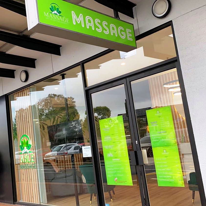 Able Relaxation & Remedies Massage | L01 N04 Parkmore Shopping Center - 317 Cheltenham Rd Next Door To NAB Situated on the outside of Parkmore, Keysborough VIC 3173, Australia | Phone: 0413 953 606