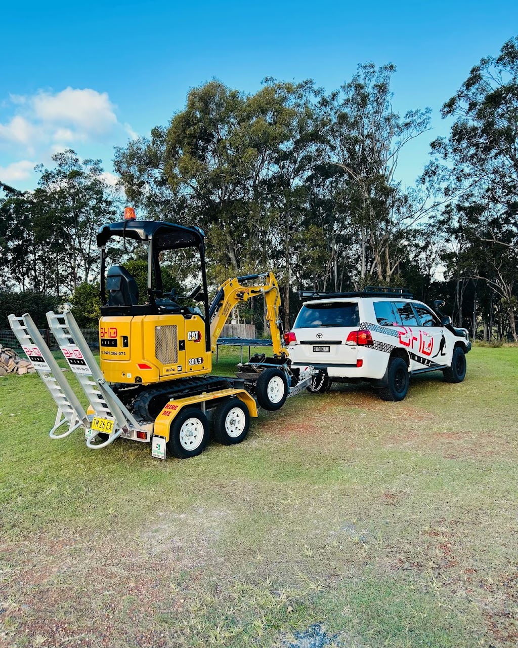 BHD HIRE | 11 Wickham Cl, Waterview Heights NSW 2460, Australia | Phone: 0492 286 071