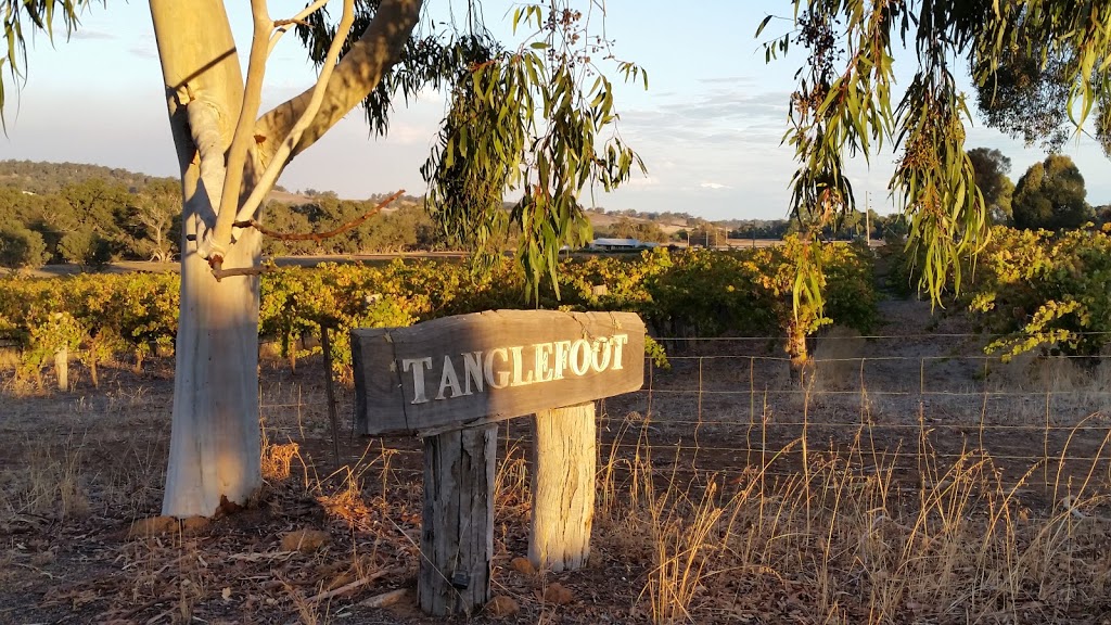 Tanglefoot Winery & Cafe | 2507 N Bannister-Wandering Rd, Wandering WA 6308, Australia | Phone: 0427 988 415