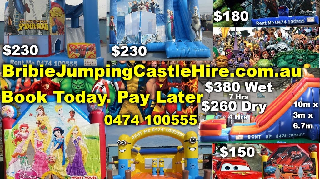 Bribie Jumping Castle Hire .com.au | 2/9 Toorbul St, Bongaree QLD 4511, Australia | Phone: 0474 100 555