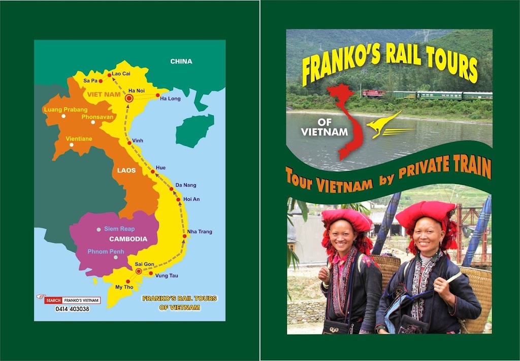 Frankos Rail Tours of Vietnam | 3 Hillson Grove, Ocean Grove VIC 3226, Australia | Phone: 0414 403 038