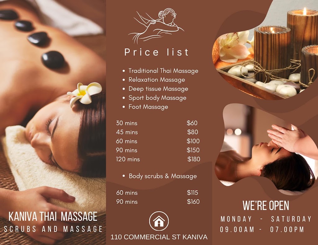Kaniva Thai massage | 110 Commercial St E, Kaniva VIC 3419, Australia | Phone: 0411 522 816