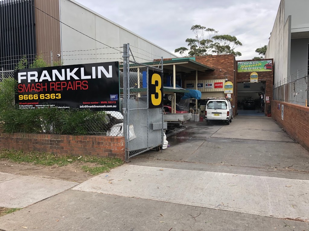 Franklin Smash Repairs | car repair | 34 Raymond Ave, Matraville NSW 2036, Australia | 0296666363 OR +61 2 9666 6363