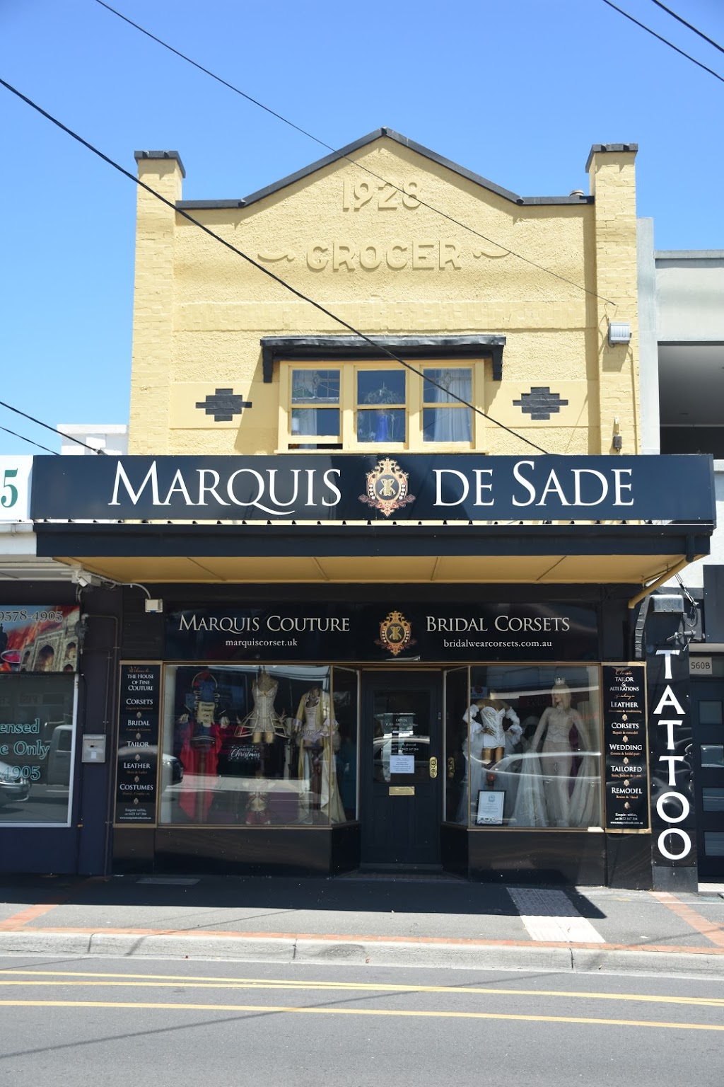 Marquis De Sade | clothing store | 562 North Rd, Ormond VIC 3204, Australia | 0422167204 OR +61 422 167 204