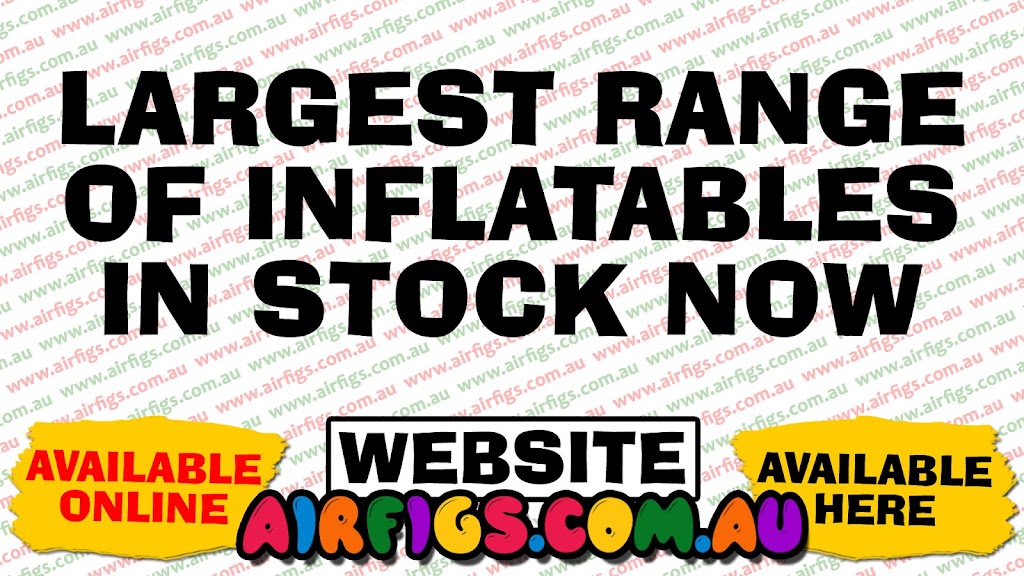 Airfigs Inflatables | 26 Sailors Gully Rd, Eaglehawk VIC 3556, Australia | Phone: 0493 609 121