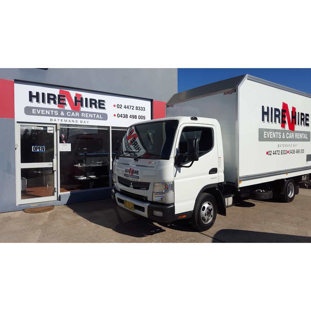 Hire N Hire Events, Removals, Marquee and Trailer Hire | moving company | 2/12 Kylie Cres, Batemans Bay NSW 2536, Australia | 0244728333 OR +61 2 4472 8333