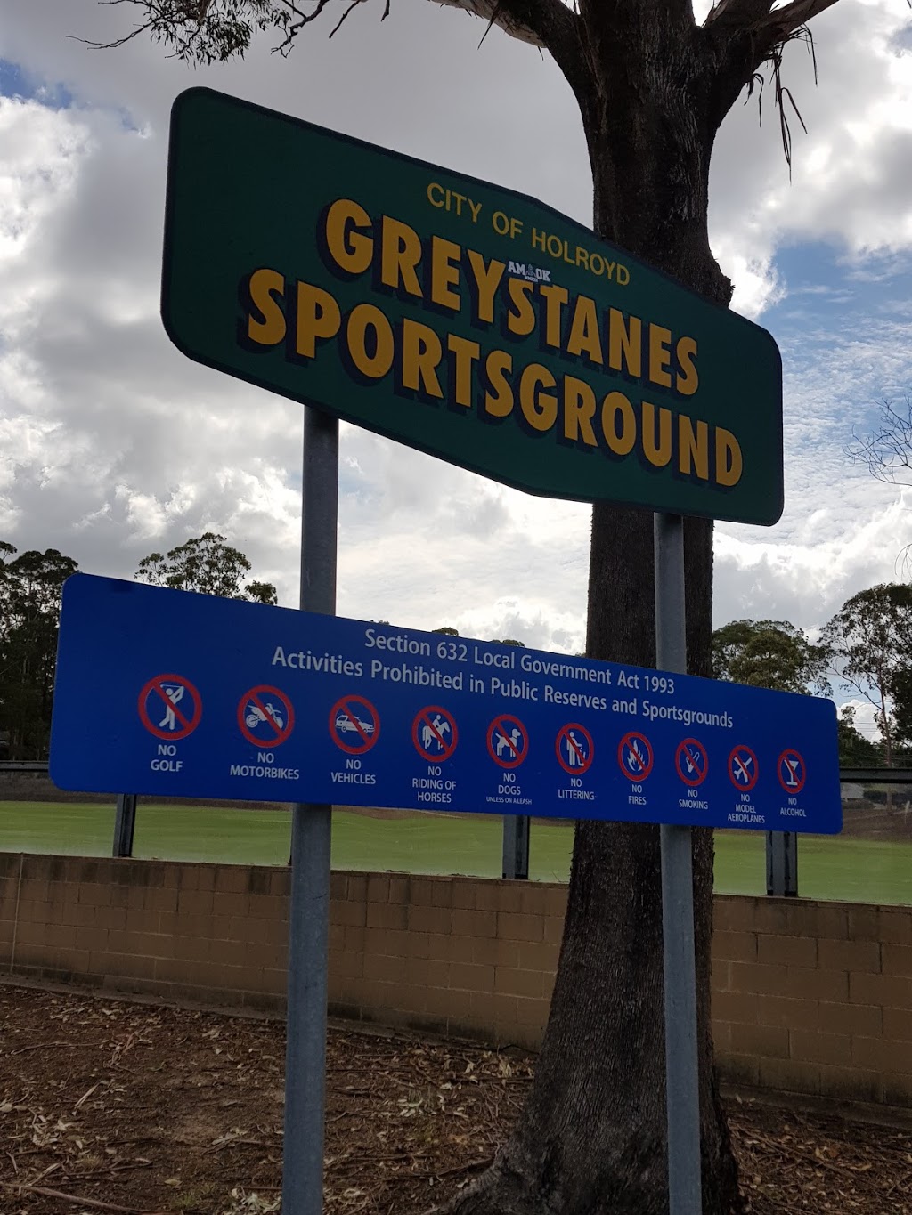 Greystanes Sportsground | park | Greystanes NSW 2145, Australia | 0287579000 OR +61 2 8757 9000