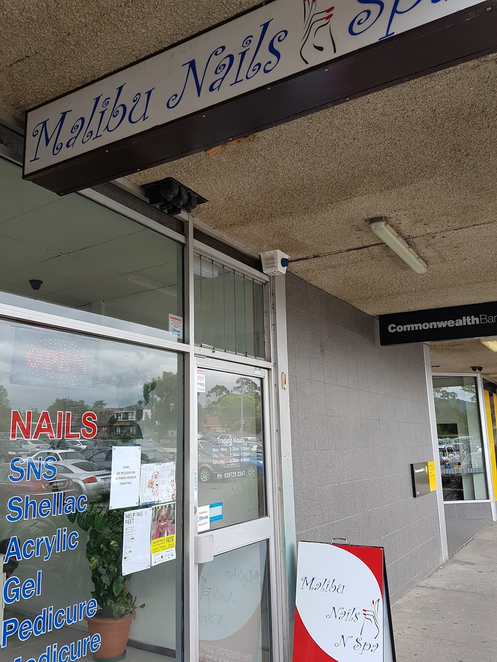 Malibu Nails N Spa | shopping mall | 506-528 Mt Dandenong Rd, Kilsyth VIC 3137, Australia | 0397252247 OR +61 3 9725 2247