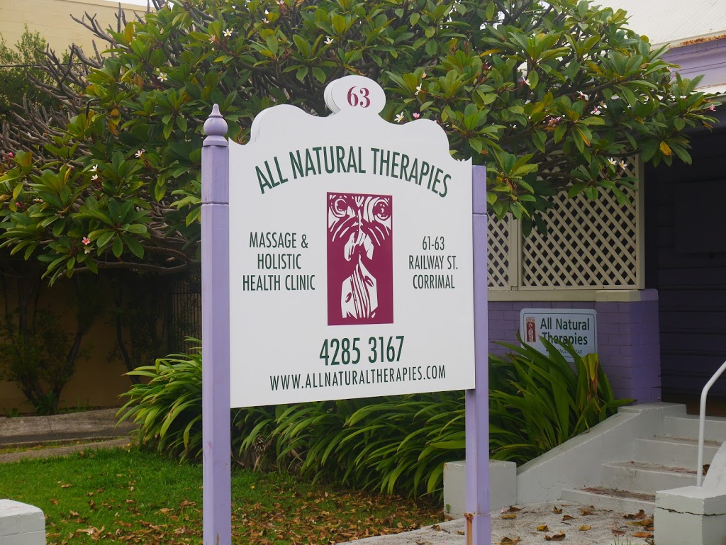 All Natural Therapies | 61-63 Railway St, Corrimal NSW 2518, Australia | Phone: (02) 4285 3167