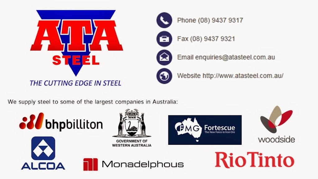 ATA Steel | 53 Reliance Bend, Hope Valley WA 6165, Australia | Phone: (08) 9437 9317