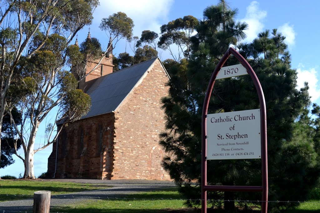 Catholic Church of St Stephen | church | 1863 Barrier Hwy, Saddleworth SA 5413, Australia | 0428811138 OR +61 428 811 138