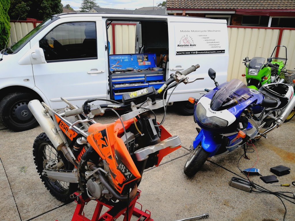Motorbike Medic - Motorcycle Service & Repair by MLC Motorcycles | car repair | 2/1 Fox St, Narellan NSW 2567, Australia | 0478008738 OR +61 478 008 738