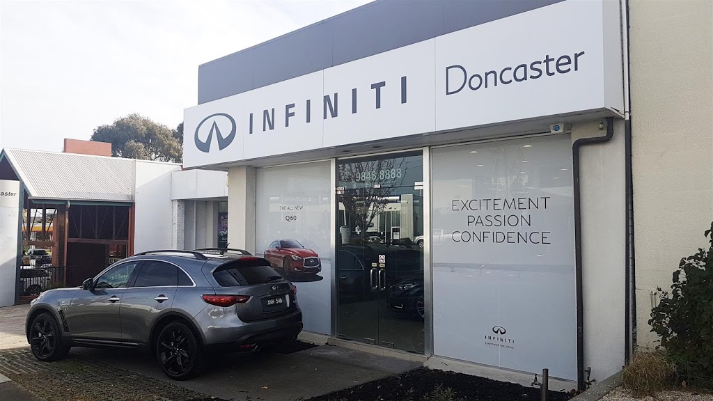 Infiniti Centre Doncaster | car dealer | 563 Doncaster Rd, Doncaster VIC 3108, Australia | 0398487777 OR +61 3 9848 7777