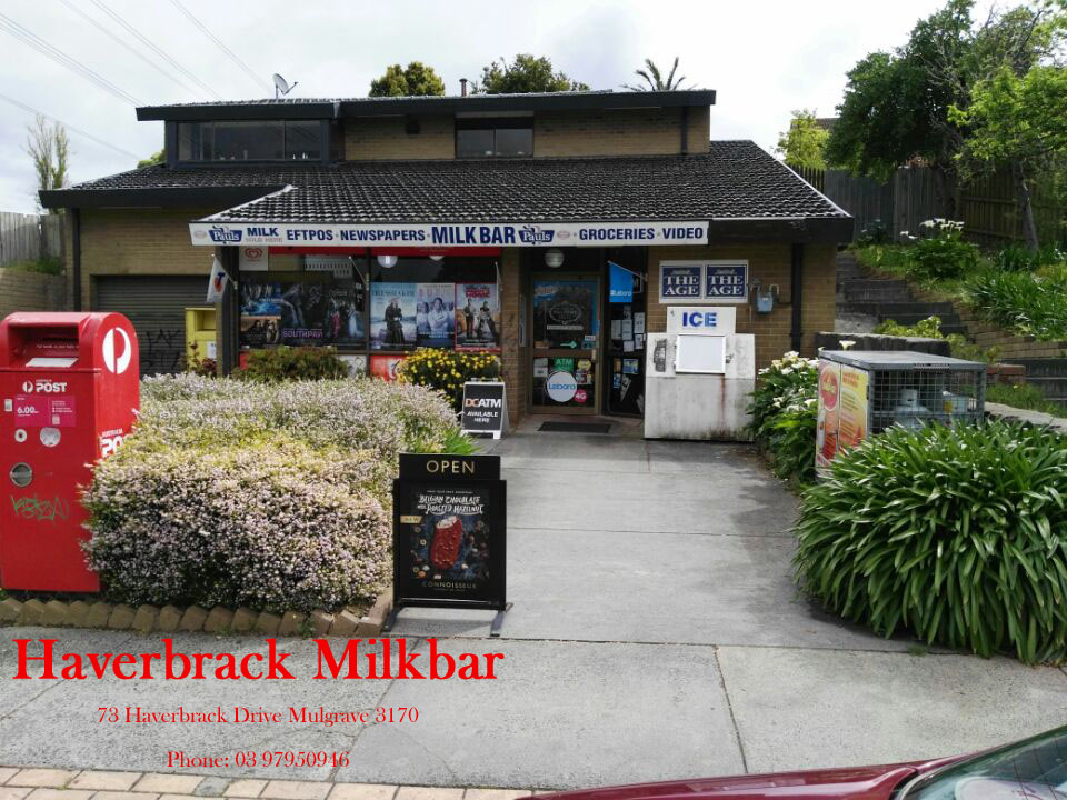 Haverbrack Milkbar | convenience store | 73 Haverbrack Dr, Mulgrave VIC 3170, Mulbrave VIC 3170, Australia | 0397950946 OR +61 3 9795 0946
