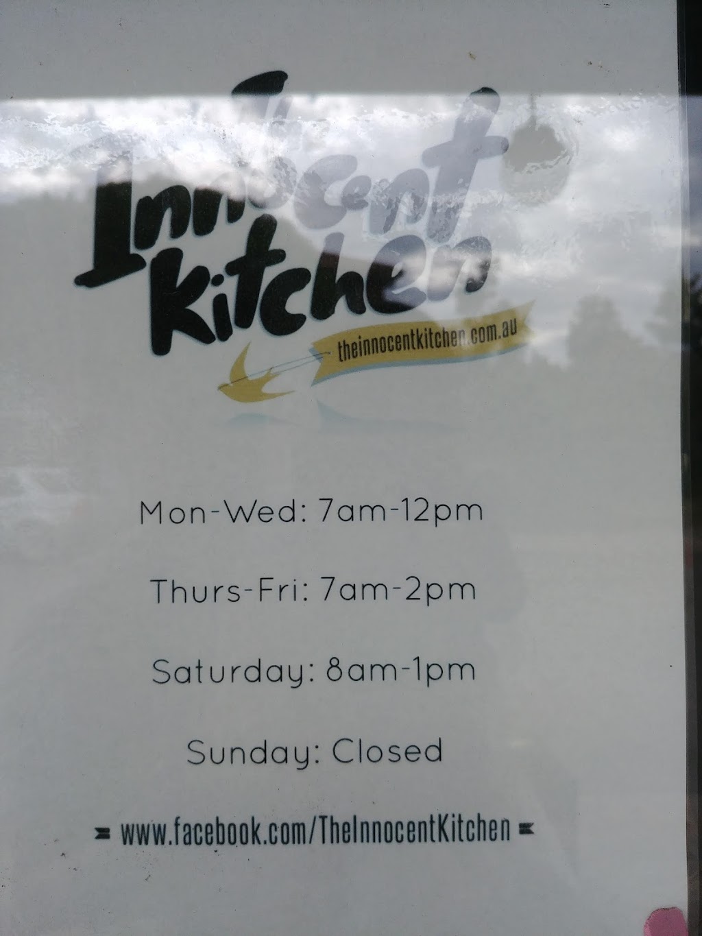 The Innocent Kitchen | cafe | 288 Unwins Bridge Rd, Sydenham NSW 2044, Australia