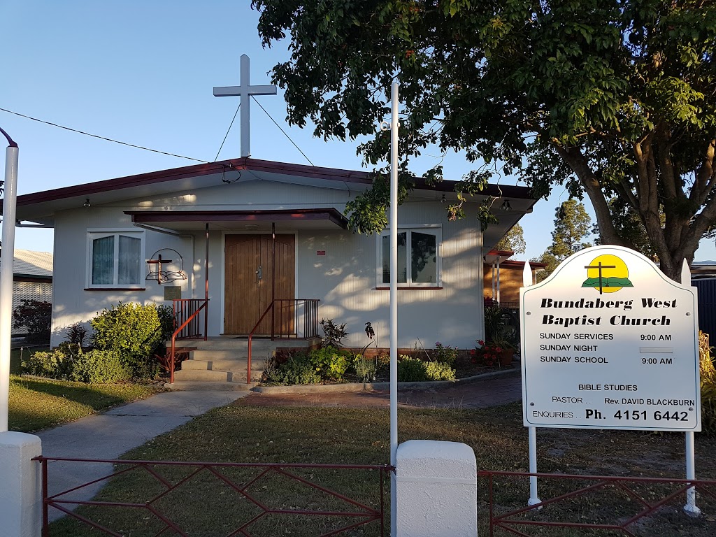 Bundaberg West Baptist Church | church | 36 Avoca St, Millbank QLD 4670, Australia | 0741516442 OR +61 7 4151 6442