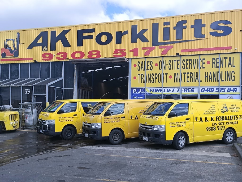 A & K Forklifts | Unit 2/37/41 Cooper St, Campbellfield VIC 3061, Australia | Phone: (03) 9308 5177