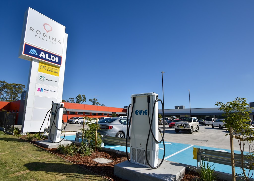 Evie Charging Station | 8 Laver Dr, Robina QLD 4226, Australia | Phone: 1300 463 843
