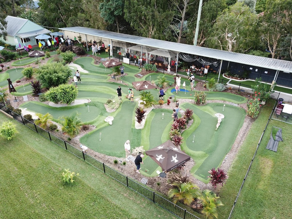 Mt Gravatt Mini Golf & Foot Golf | Entrance via, Mt Gravatt Showgrounds, Broadwater Rd, Mount Gravatt QLD 4122, Australia | Phone: (07) 3107 3218