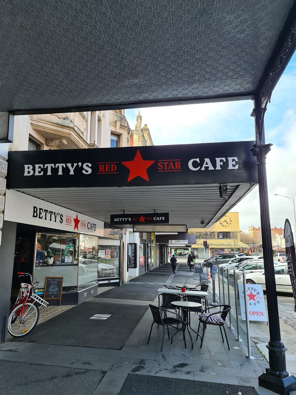 Bettys Red Star Cafe | 20A Sturt St, Ballarat Central VIC 3350, Australia | Phone: (03) 4327 6733