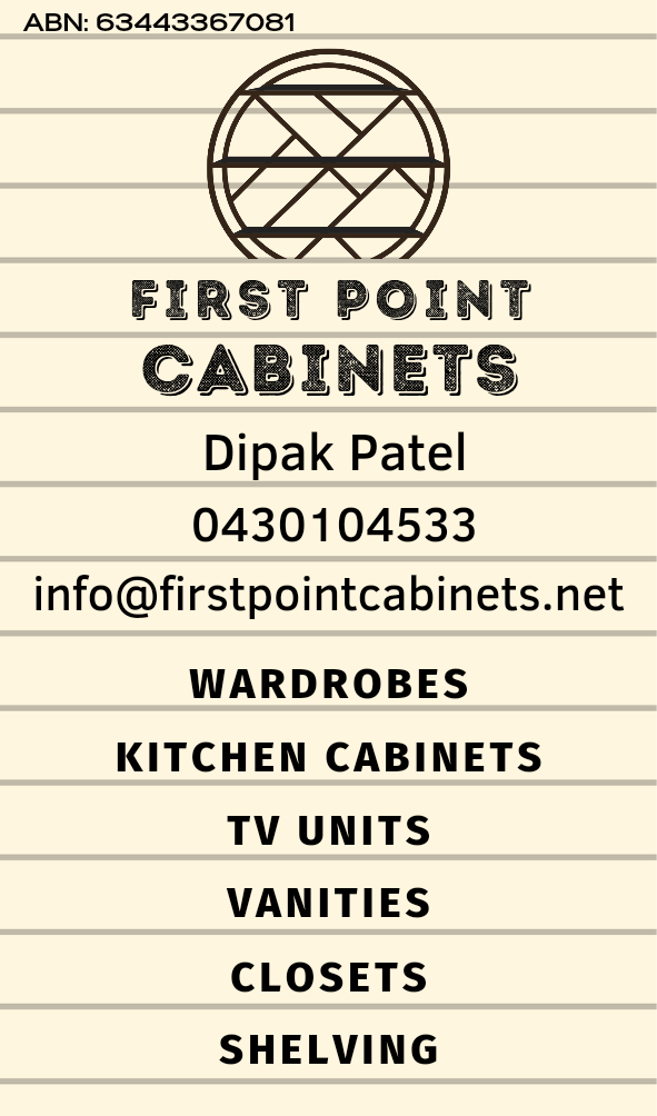 First point cabinets | 3 Haniper Grv, Werribee VIC 3030, Australia | Phone: 0430 104 533