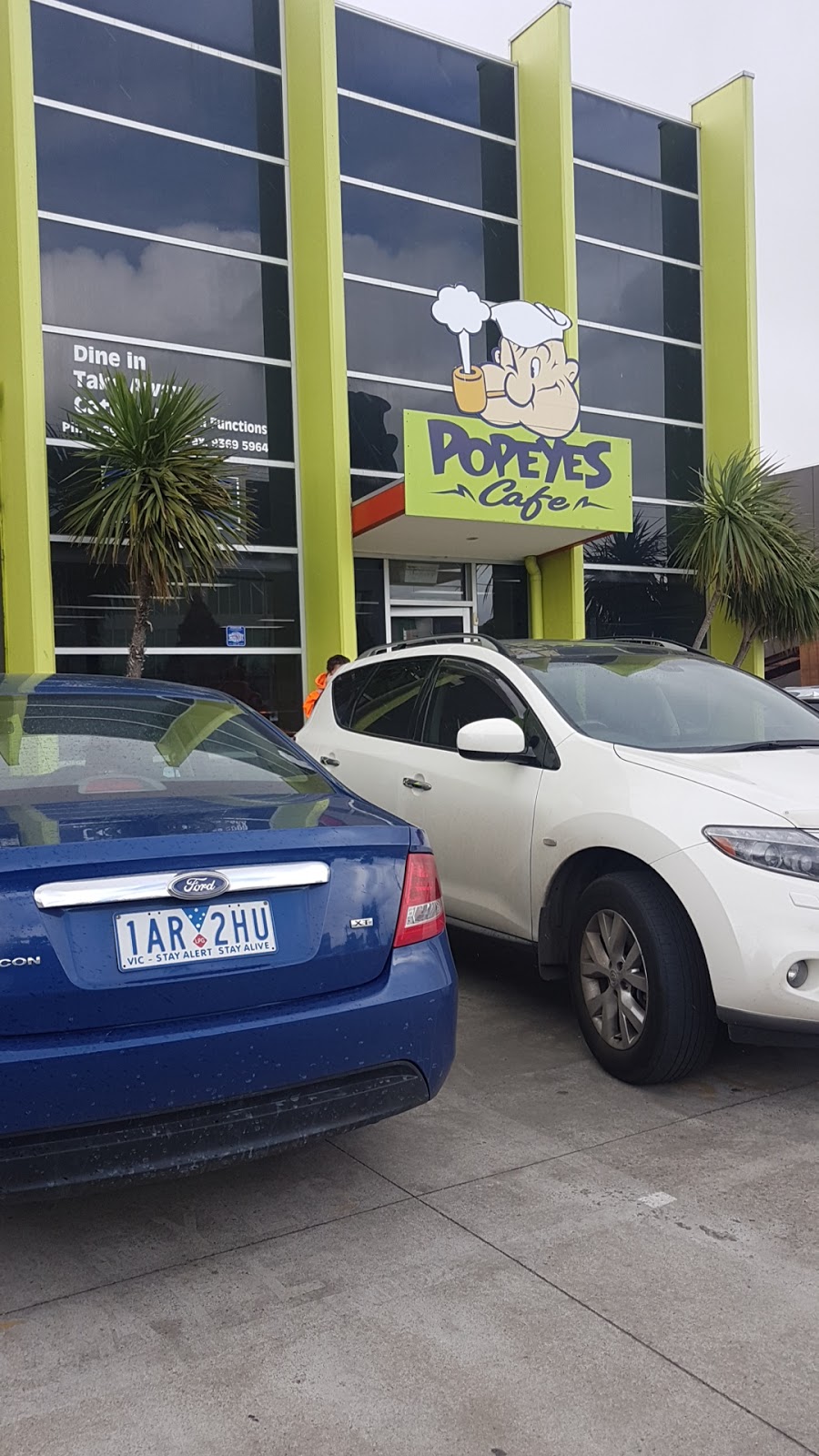 Popeyes Cafe | cafe | shop 15/100-104 Pipe Rd, Laverton North VIC 3026, Australia | 0393695994 OR +61 3 9369 5994