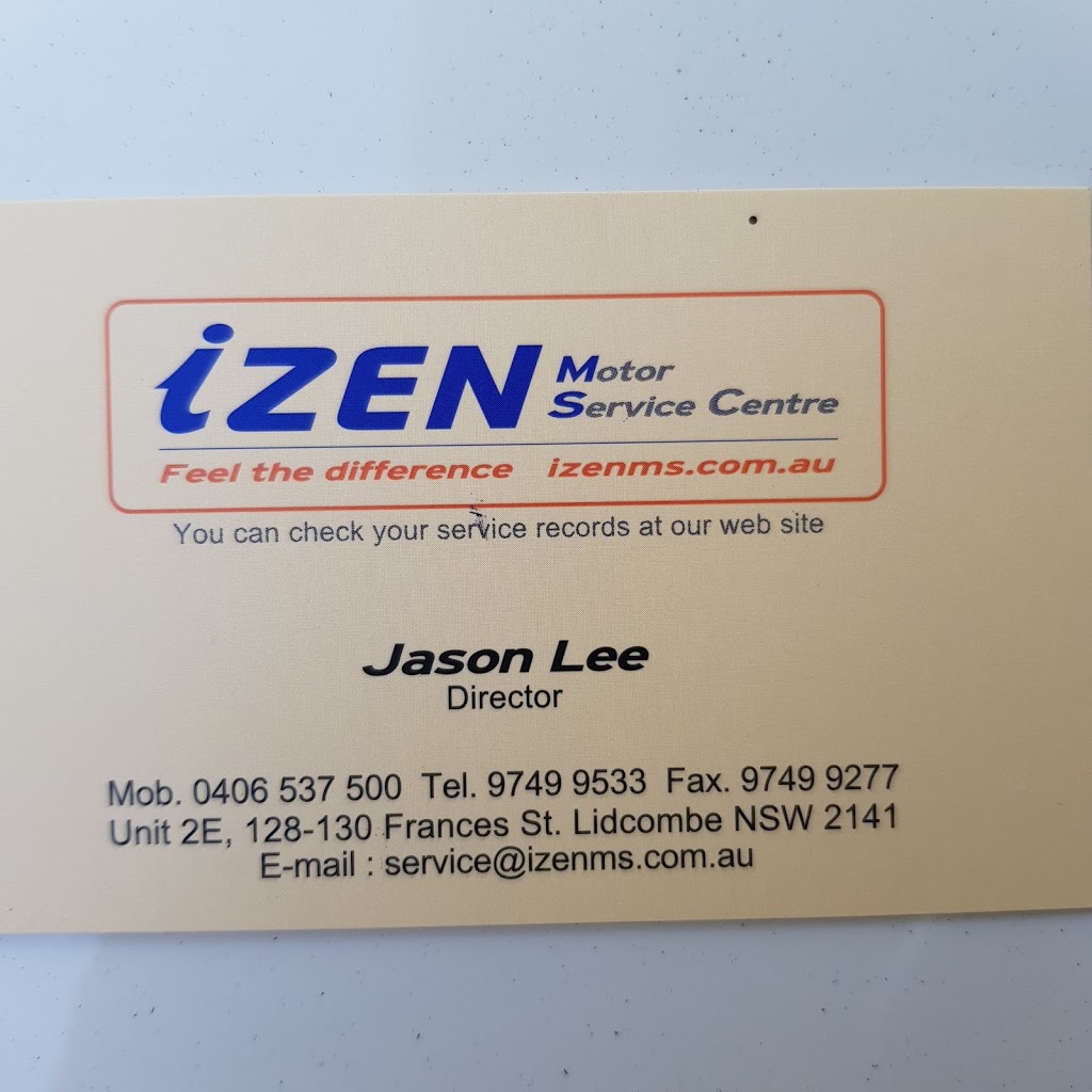 IZEN Motor Service Centre | car repair | Unit 1E/128-130 Frances St, Lidcombe NSW 2141, Australia | 0297499533 OR +61 2 9749 9533