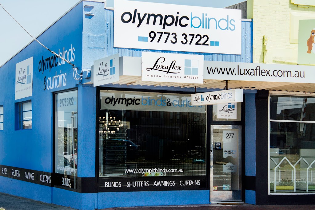 Olympic Blinds – Luxaflex Window Fashions Gallery | home goods store | 277 Nepean Hwy, Edithvale VIC 3196, Australia | 0397733722 OR +61 3 9773 3722