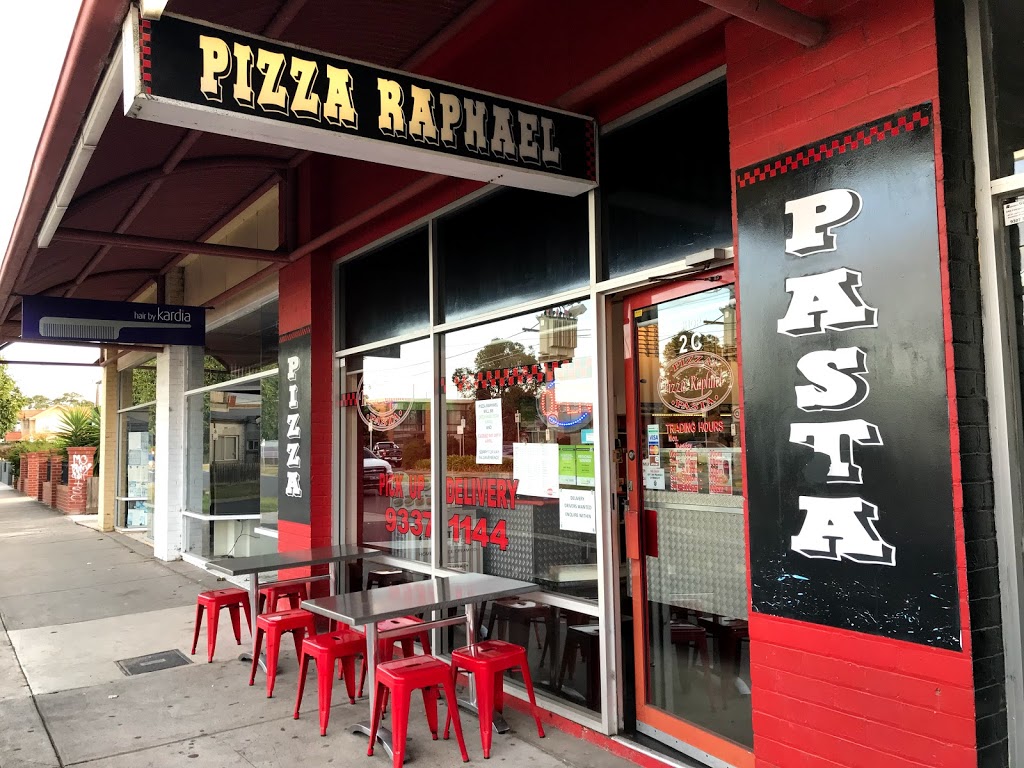 Pizza Raphael | 2C Fawkner St, Aberfeldie VIC 3040, Australia | Phone: (03) 9337 1144